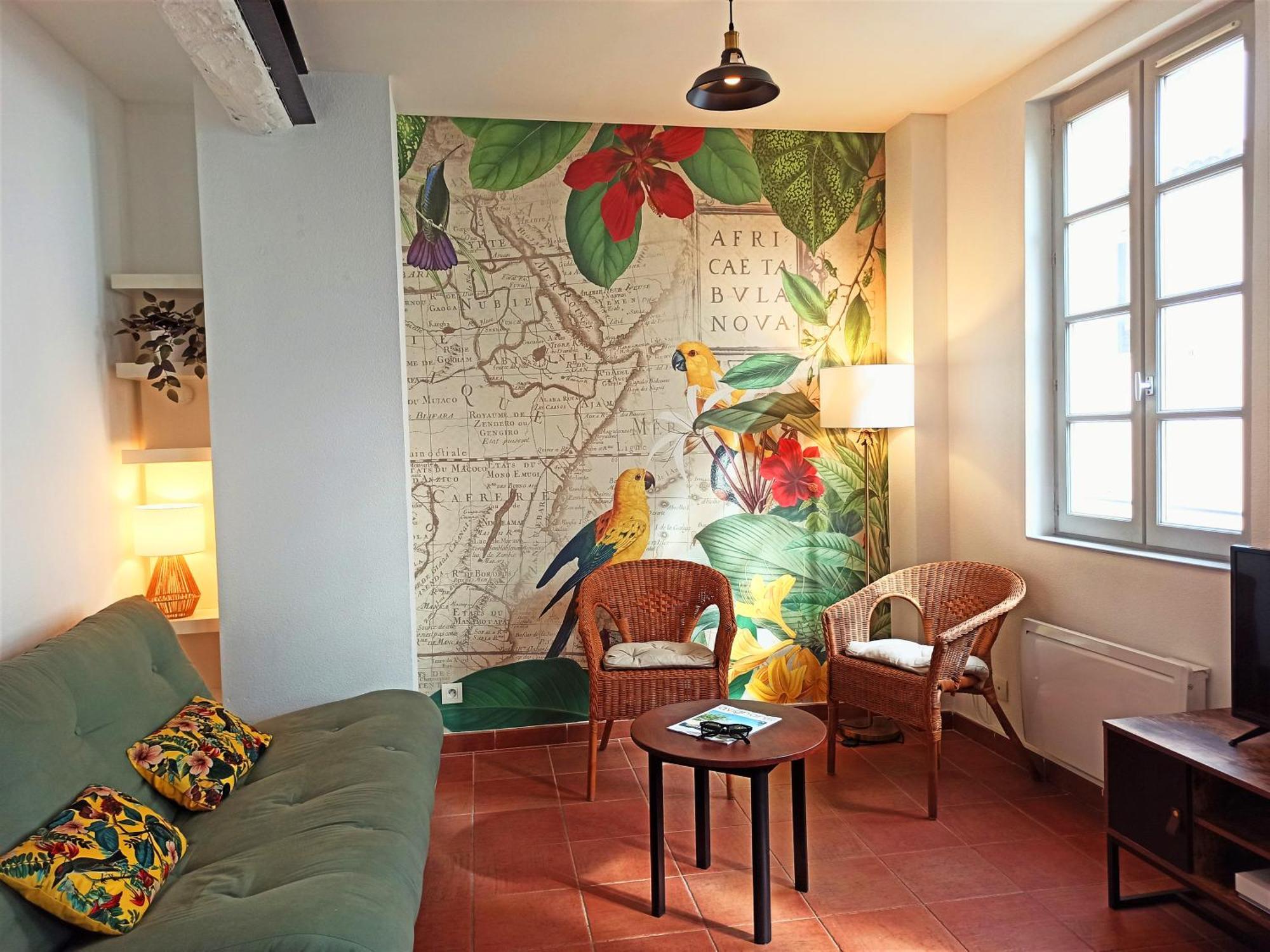 Ac - Quiet - Le Colibri, Bright Duplex Apartment Avignon Luaran gambar
